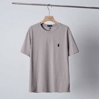 Ralph Lauren T-shirt Textured Cotton Pony Logo Crew Neck Tee