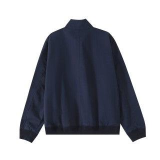 Ralph Lauren Outerwear Embroidered Harrington Zip Jacket