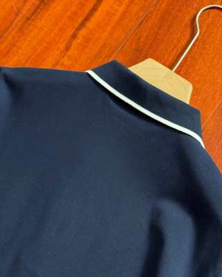 Ralph Lauren Polo Shirt Contrast Trim Cotton Piqué Polo