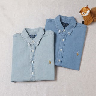 Ralph Lauren Shirt Short Sleeve Oxford Button-Down Shirt